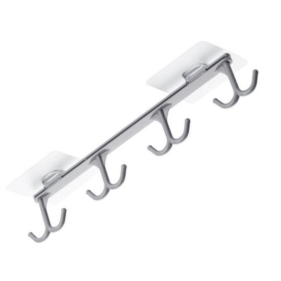 Easy To Install ABS High Quality Stable Wall Hanging Storage Hook Cupboard Organizer Hanger Hanger Rack