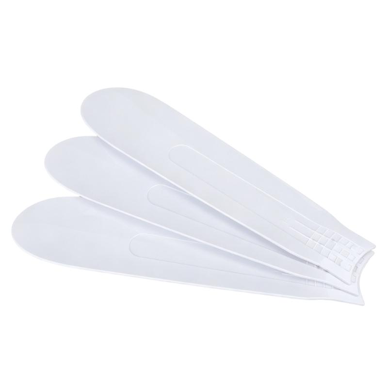 Ensemble de remplacement pour ventilateur de plafond, Lot de 3 pales de ventilateur blanches en ABS pour ventilateur de plafond ZOLEE 700 mm 27,5 pouces, Taille 31 cm, Largeur de montage 43 mm, Ajustement spécifique