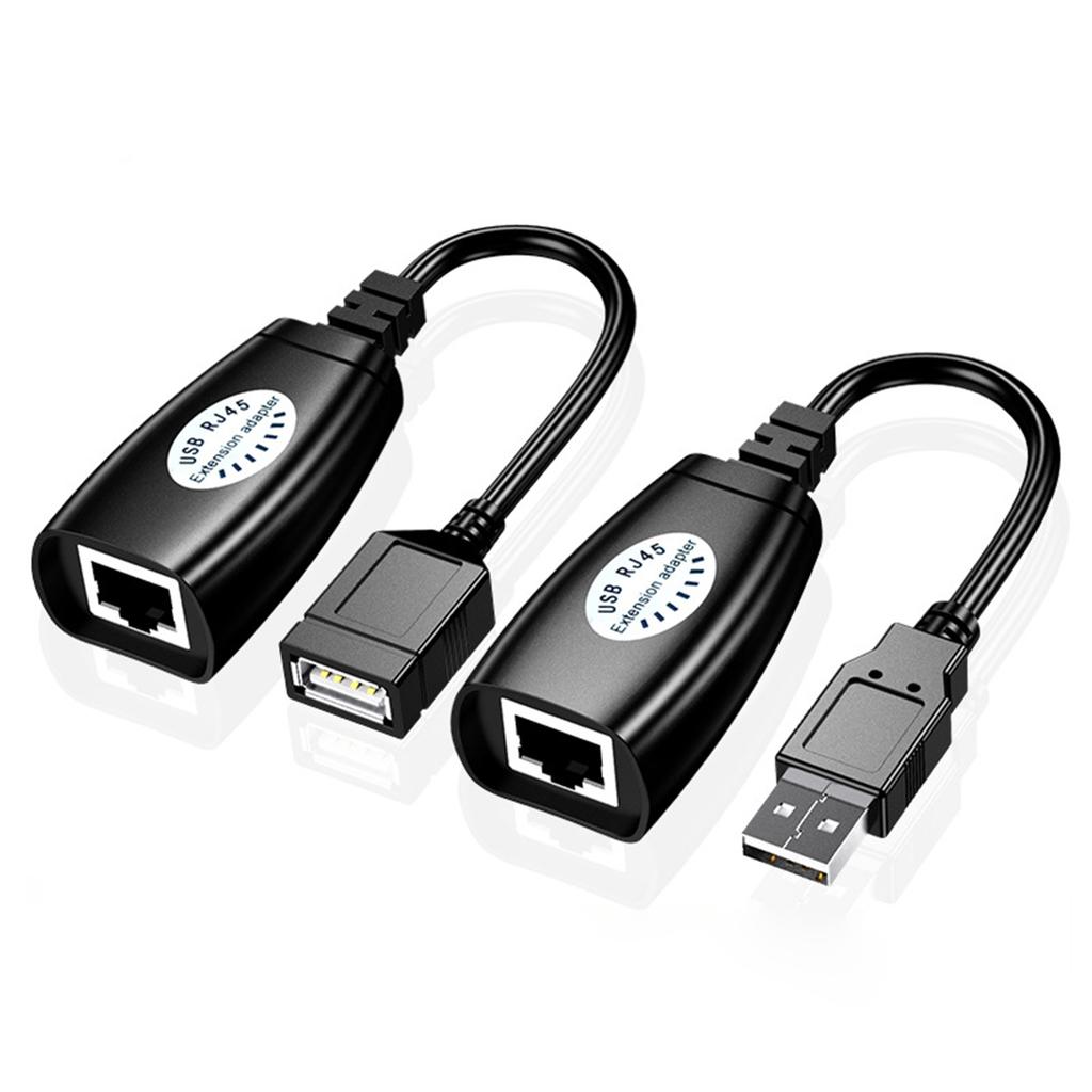 USB 2.0 To RJ45 Network Adapter High Speed RJ45 Ethernet Adapter USB RJ45 Extender 50M For Phone Laptop PC