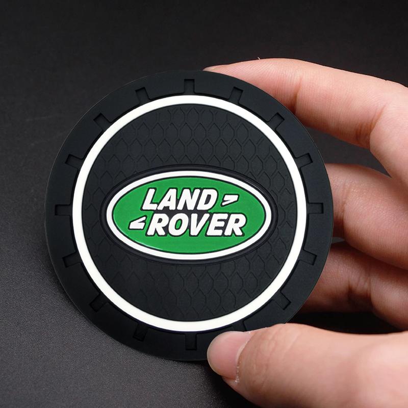 Auto Getränkehalter Pad Schlitz Rutschfeste Untersetzermatte für Land Rover Discovery Range Rover Evpque Defender Auto Brillenhalter Rover L322 L405