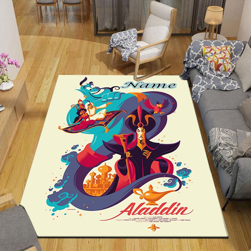 Custom 1Pc Aladdin'S Magical Adventure Rug Office Carpet Indoor Outdoor Entrance Doormat Nonslip Soft And Comfortable Living Room D916234