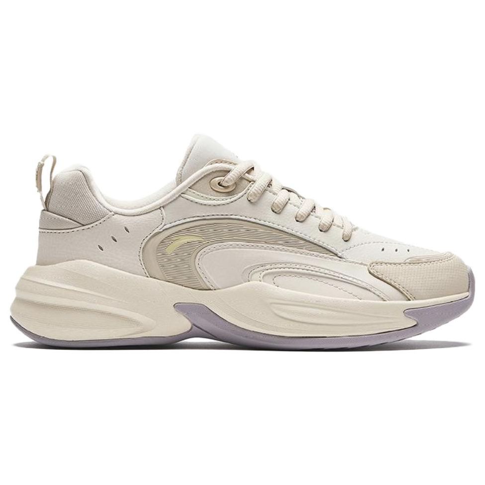 Anta Ace Retro Running Non-Slip Increased Height Low-Top Dad Shoes Women sneakers 922338802-3