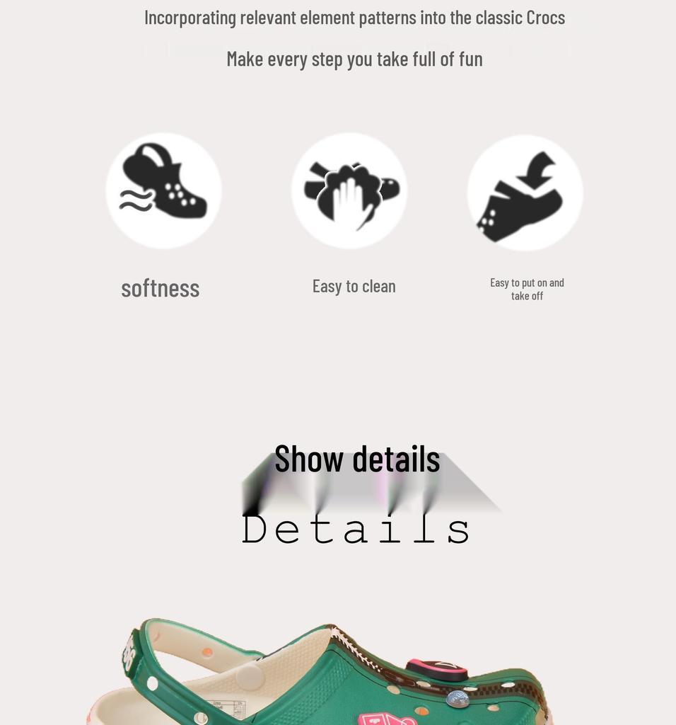 Stimulating Adventure Crocs: Unisex Non-slip Outdoor Beach Sandals