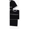 Givenchy Bw70bf3yac 004 Archetype Logo Print Slim Fit JerSey Women S Short Sleeve Tee