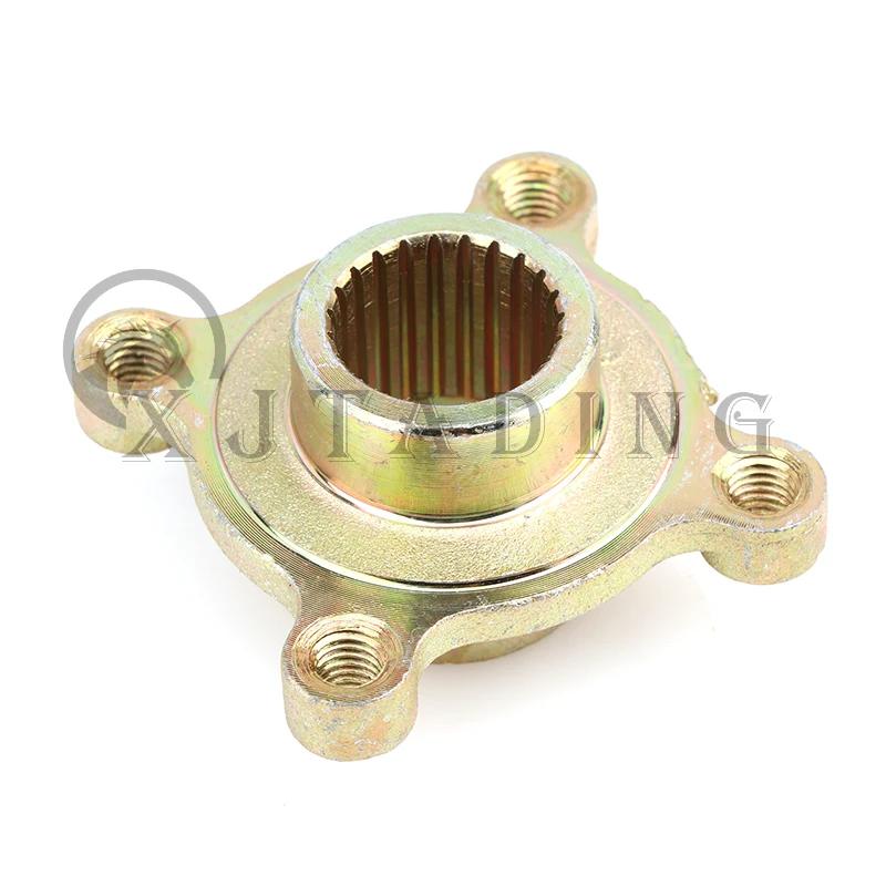For 50cc-250cc ATV Go kart UTV Buggy Golf Cart Quad Bike Rear Axle Brake Disc Sprocket Mount 17T 23T 28T 31T 32T Teeth Hub