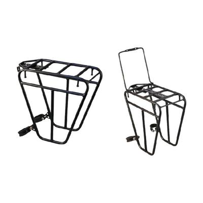 Quickly Release Luggage Shelf Bicycles Front Fork Rack Front Cargo Carriers for Various Challenging Terrains