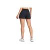 Under Armour Campus Training Loose Fit Mid Rise Solid Comfortable Sports Shorts Women shorts Black 1384205-001