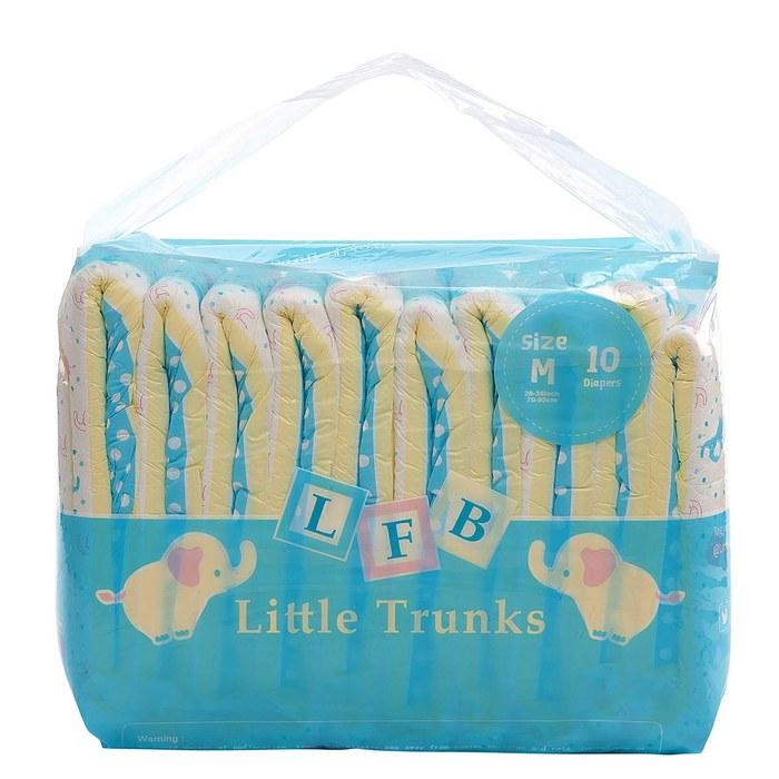 LittleForBig Adult Diaper Pants – Elephant Design – Medium – 10 Count