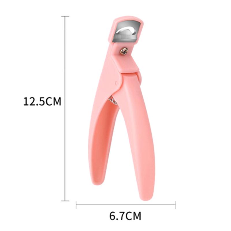 Diy French Uv Gel False Fake Nail Salon Manicure Art Tip Toe Cutter Clipper