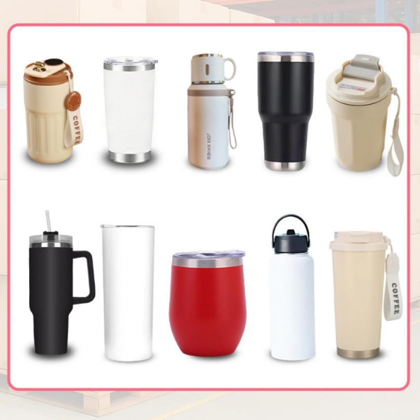 Premium Lily 316 Stainless Steel Insulated Coffee Cup - Simple, Portable, Large Capacity, Customizable
