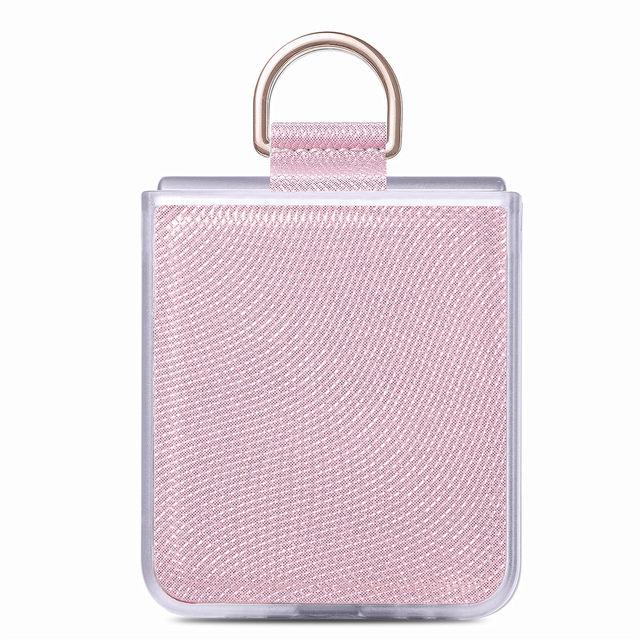 Matte Feeling Plain Folding Protection Case pro Samsung Galaxy Z Flip4 5g Flip 4 Flip3 Flip 3 Zflip4 Brašna na telefon bez otisků prstů