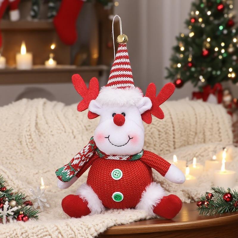 New Products, Christmas Decorations, Cartoon Old Man Doll, Snowman Doll, Christmas Tree Pendant Pendant.