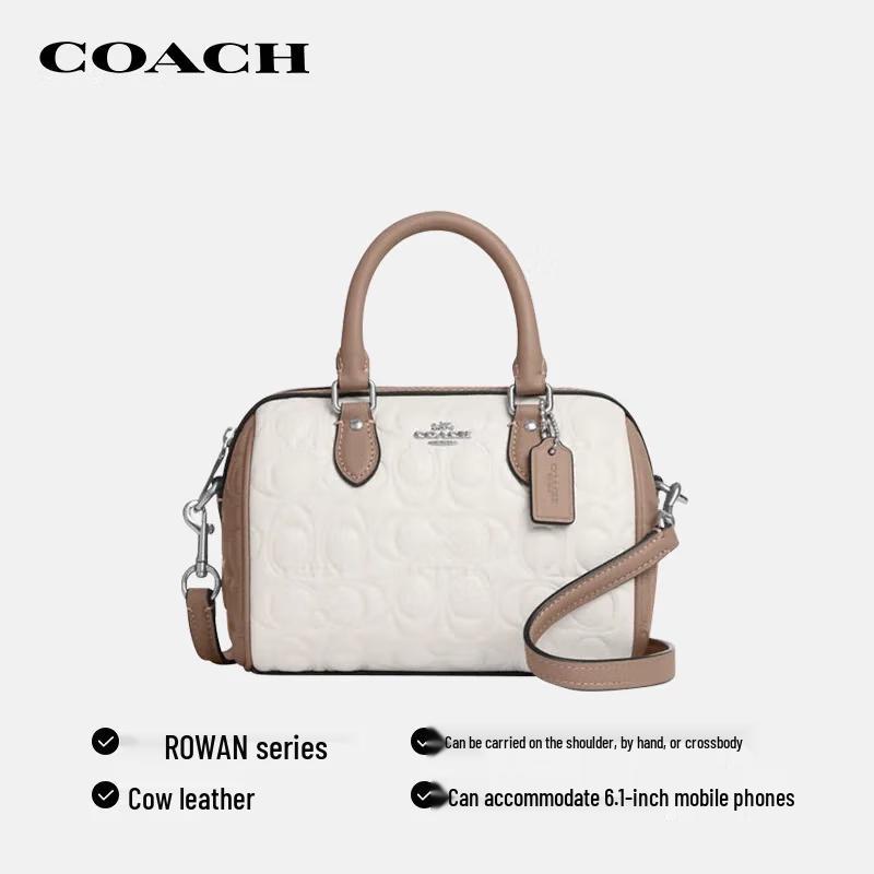 COACH Rowan Mini Crossbody Boston Bag