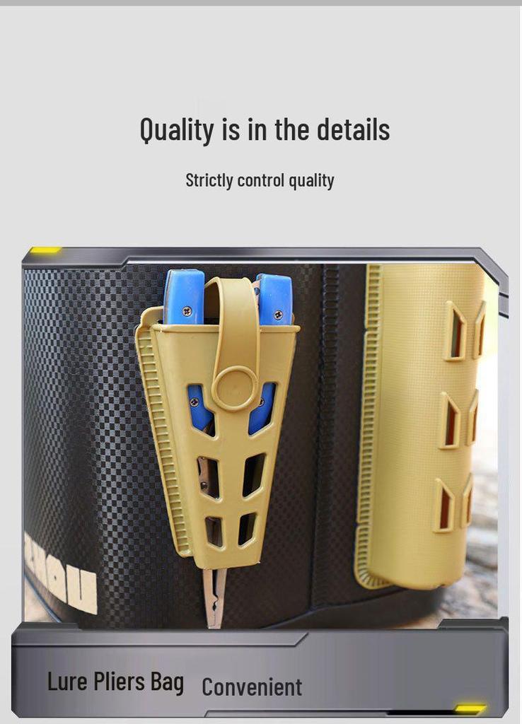 Foldable Multi-Purpose EVA Fishing Bucket: Portable Live Fish Keeper and Lure Container for Outdoor Use.