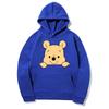 2026 Winnie the Pooh Giacca alla Moda Tasca Pullover Manica Lunga con Cappuccio Primavera Autunno Felpa Larga Felpa con Cappuccio da Donna