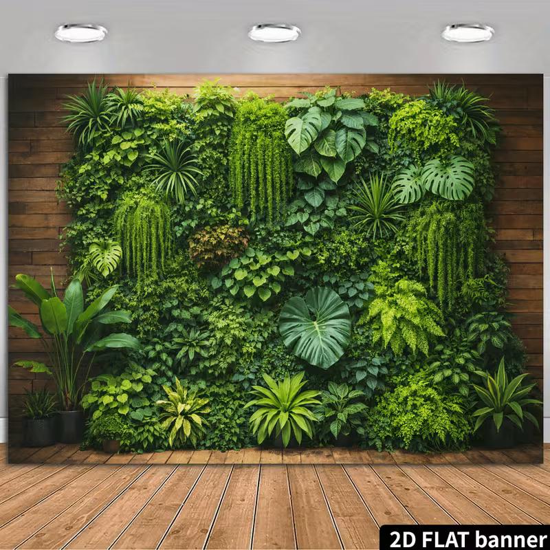 2D Rainforest Pond Backdrop Studio Photo Prop for Zen & Wellness Shoots 47.2x31.5inch/120*80cm