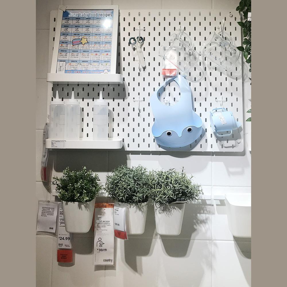 Tuoyuyi Pegboard Accessories: Compatible with IKEA SKÅDIS, wall-mounted desks, and storage racks.