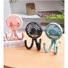 3 Speeds Stroller Fans for Baby Pram Summer Portable Outdoor Fan Clip on Cart USB Rechargeable Kids Mini Handheld Electric Fan