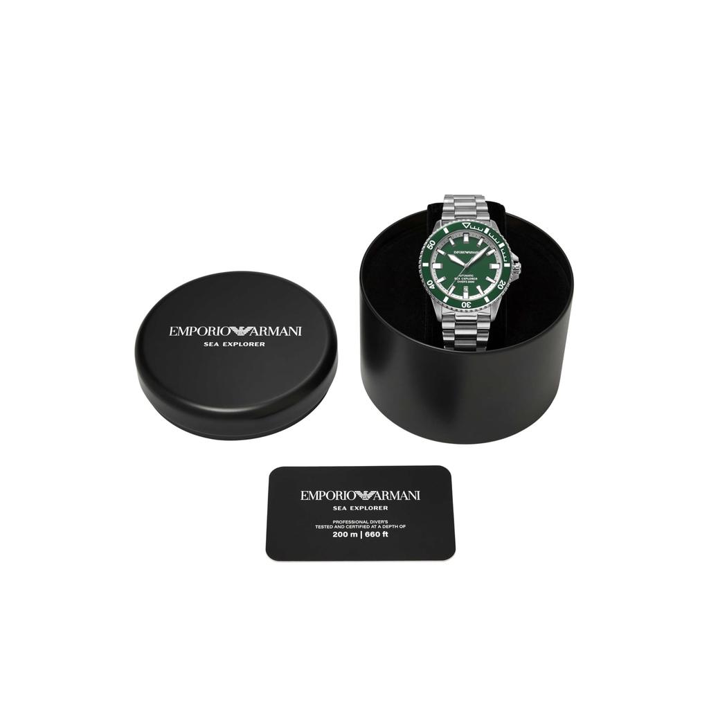 Emporio Armani Sea Explorer AR60088 Silver Watch Men's