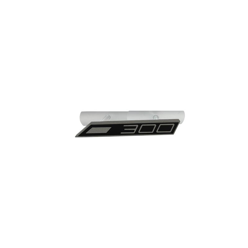 UQKX7 Metal 3D Race Flag Front Grille Sticker Car Rear Trunk Body Emblem Badge for Seat Leon 300 Altea Ibiza Toledo Cordoba cupra