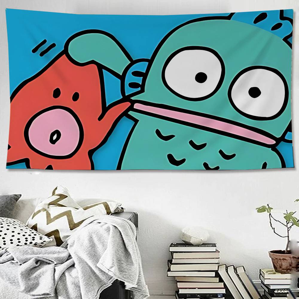 HHangyodonS Cartoon Hanging Bohemian Tapestry Bohemian Wall Tapestries Mandala Cheap Hippie Wall Hanging