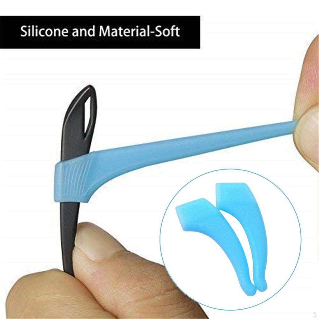 1 -slip Ear Hooks for , Lightweight Silicone Retainers Non-slip Accessories