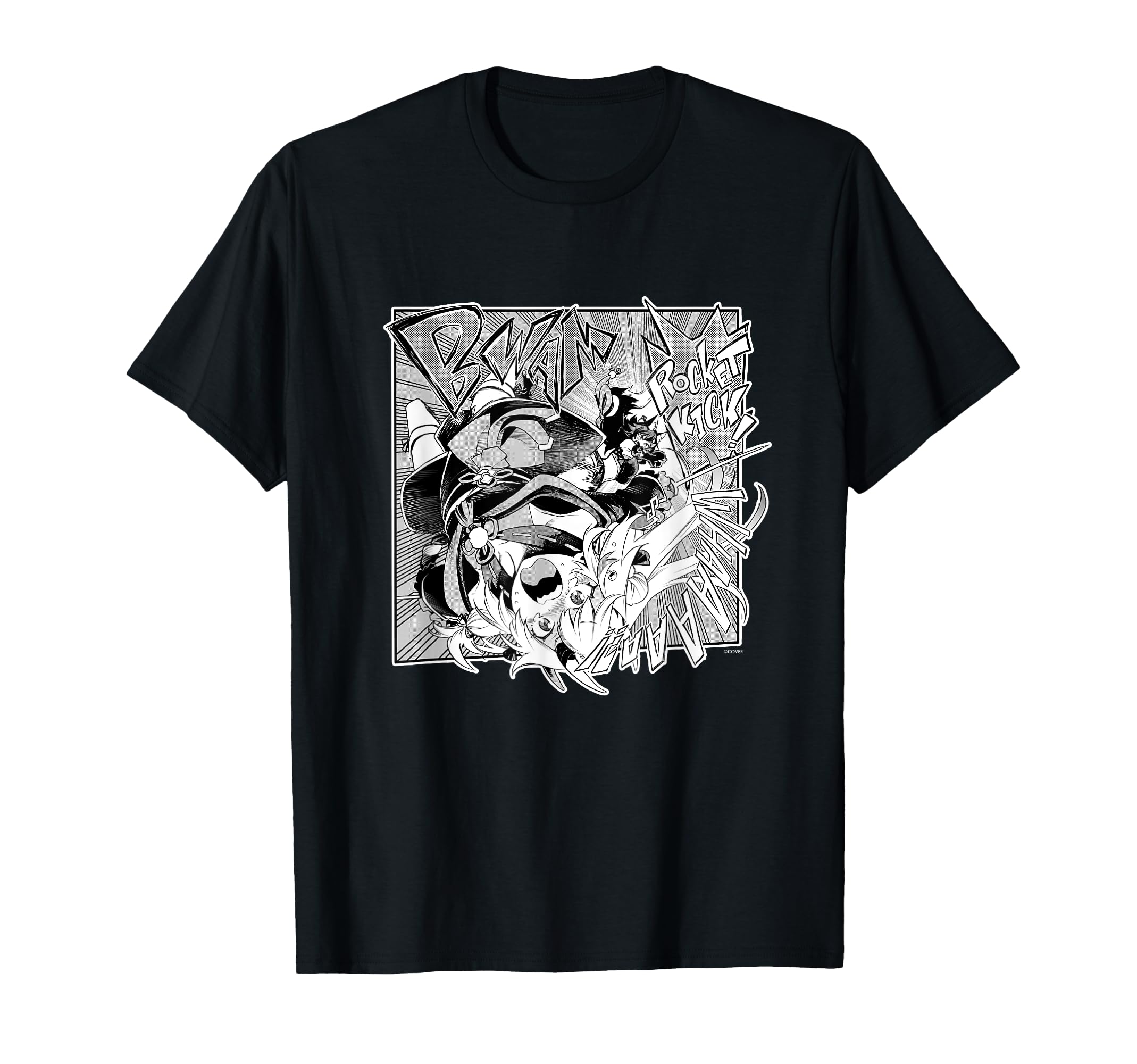 

[Hyakki Ayame] Yamato Shinso Kaiitan Manga Panel T-Shirt (Selected by Ayame / English)