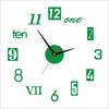 Acrylic Digital Wall Clock 3D Product DIY Living Room Creative Clock