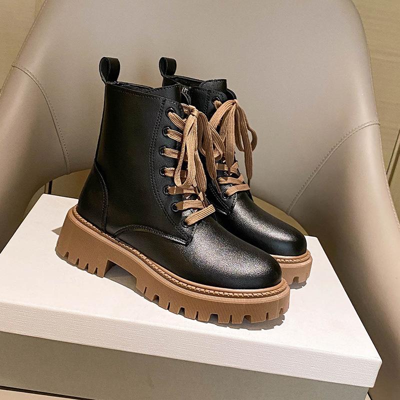 New Warm Women's Winter Boots Waterproof Snow Boots Women Pu Leather Plush Platform Ankle Botas Woman Non-Slip Cotton Shoes