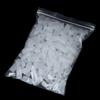 100Pcs Portable Flip Lid Transparent Capsule Storage Containers Pill Box