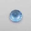 CERTIFIED Lite Blue Sapphire 9.25 Ct Natural Loose Gemstone Round Cut Ring Size P-1118-S