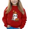 Halloween Dag Jenter Rund Hals Gensere For Barn Trykte Baby Topper