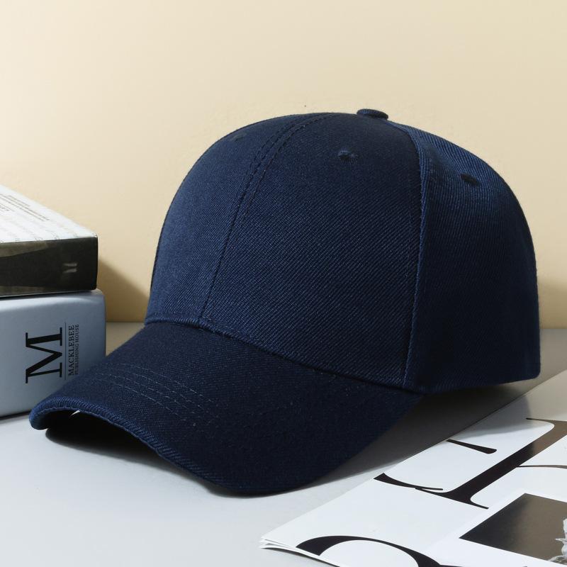 Cappellino Unisex Casual Liscio Cappellino da Baseball Snapback Regolabile Cappelli Per Donne Uomini Cappellino Hip Hop Cappello da Papà Street