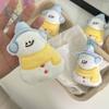 Backpack Charms Xmas Snowman Pendant Cartoon Christmas Mini Key Ring  Children