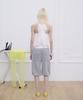 Soleubelum Split Waist Capri Pants