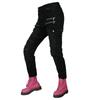 Womens Winter Motorcycle Riding Pants With Silicone Padding Warm Cotton Blend Protective Gear Biker