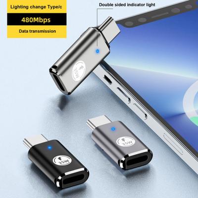 35W Ladeadapter Lade PD Schnelle Übertragung High-Speed 8-Pin Buchse auf Typ-C Stecker Mehrzweck