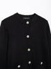 2025 Autumn/Winter New Arrival European & American Style Round Neck Long Sleeve Knit Cardigan