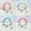 Japan and Korea Popular Pearl Lily of the Valley Bracelet Female Simple Literary Pink Student Girlfriend Bracelet Literary Pastoral Jewelry