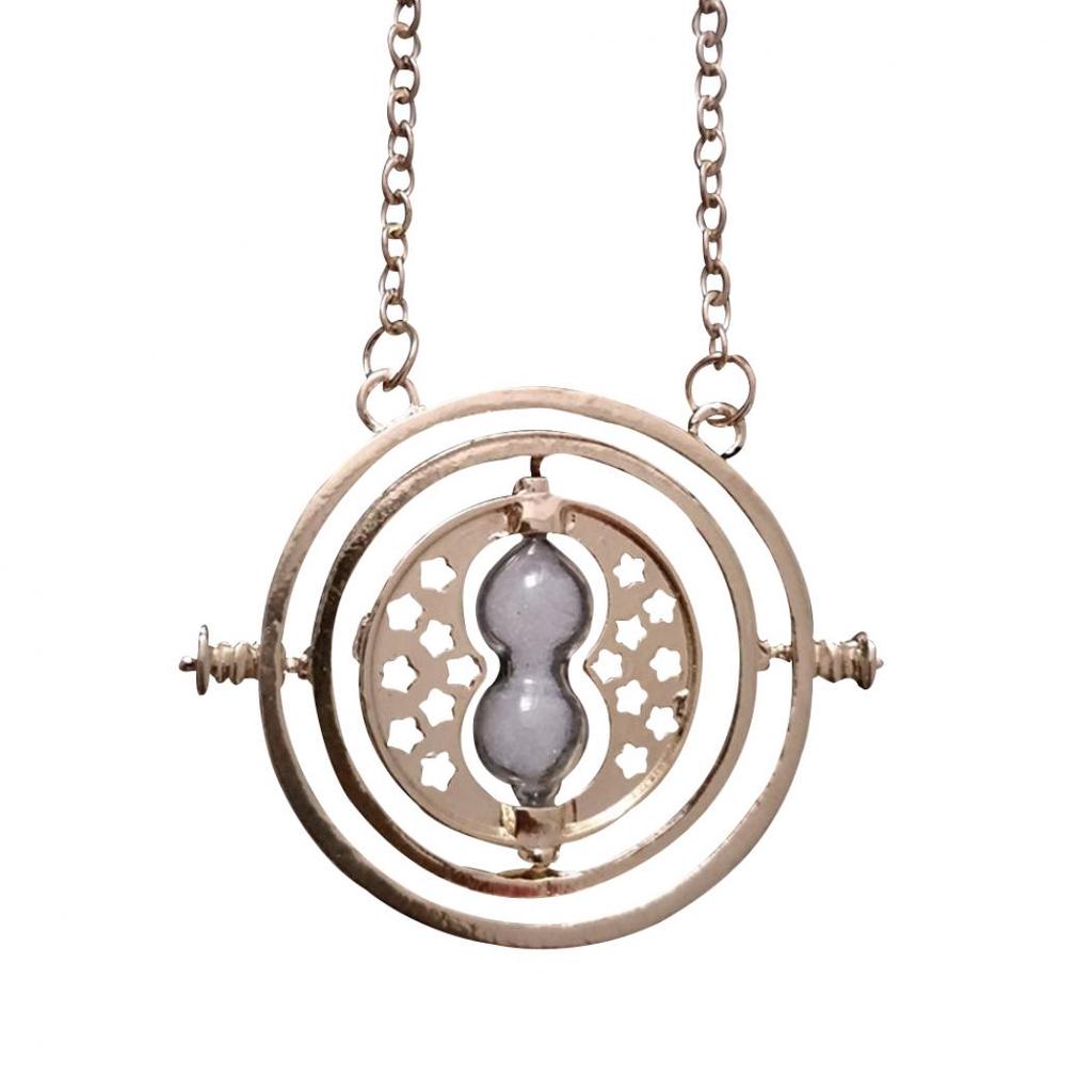 Hermione Granger Turner Pendant Necklace Hourglass Collar Jewelry