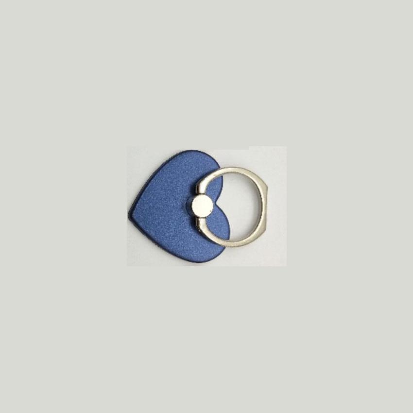 Heart Shape Ring Phone Holder With Metal Design For Universal Smartphones