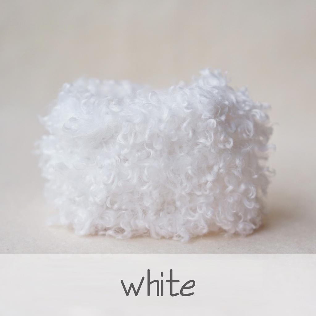 2Pcs Curly Pipe Cleaner Teddy Curly Plush Strip, Plush Fabric Chenille Stems Pipe Cleaners for DIY Creative Arts and Crafts