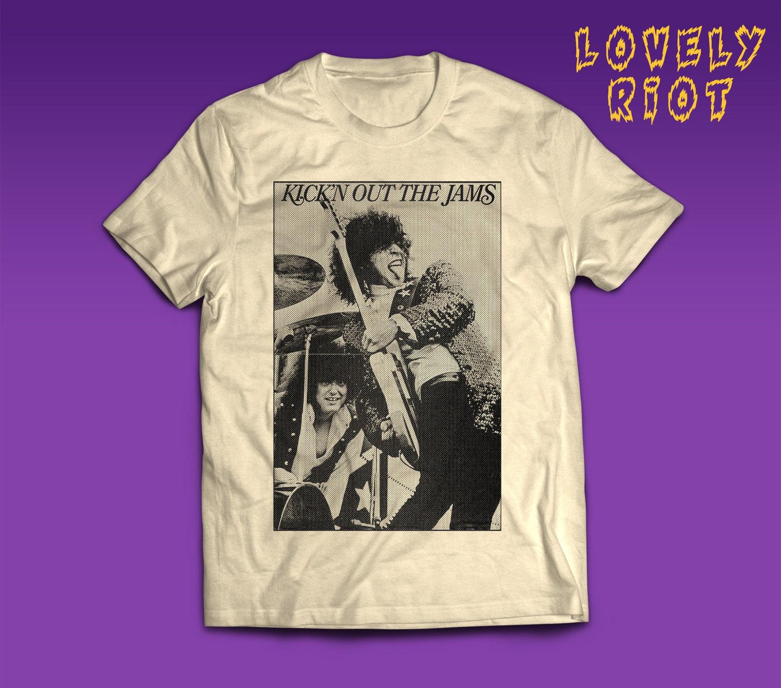 Inspired on MC5 T-Shirt New Values Punk CBGB Is Rob Tyner Wayne Kramer Fred Sonic Smith Hard rock garage proto-punk 4XL