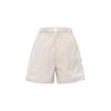 Nike Sportswear Solid Woven Training Breathable Mid-Rise Casual Shorts Women Shorts Light-Iron-Ore-Gray HJ3945-014