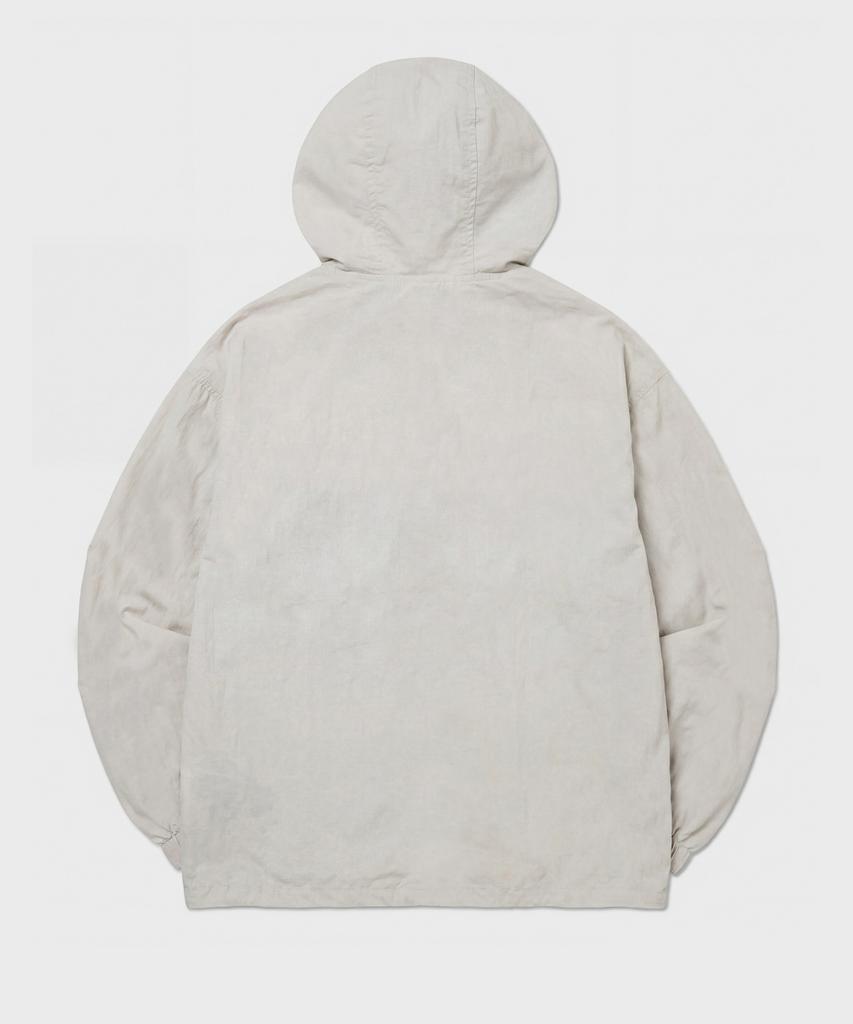 Masmarulez Apparel Essential Two Way Light Windbreaker_Light Gray