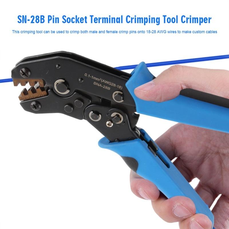 SNA 28B Pin Socket Terminal Crimping Tool Crimper For JSTSM For Dupont