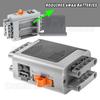 15-Piece Power Functions Motor Set with 8293-M Motor Box Switch Light Cable Compatible with Majoy Brands Technical Building Toys