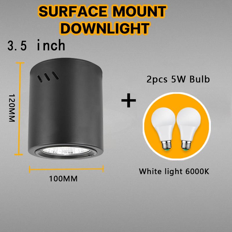 LED Light Modern Home  E27 Bulb Downlight Ceiling Lamp Decor for Room Led 220V  Ceiling LampsE27 Bulb Down Light Fixture 2024