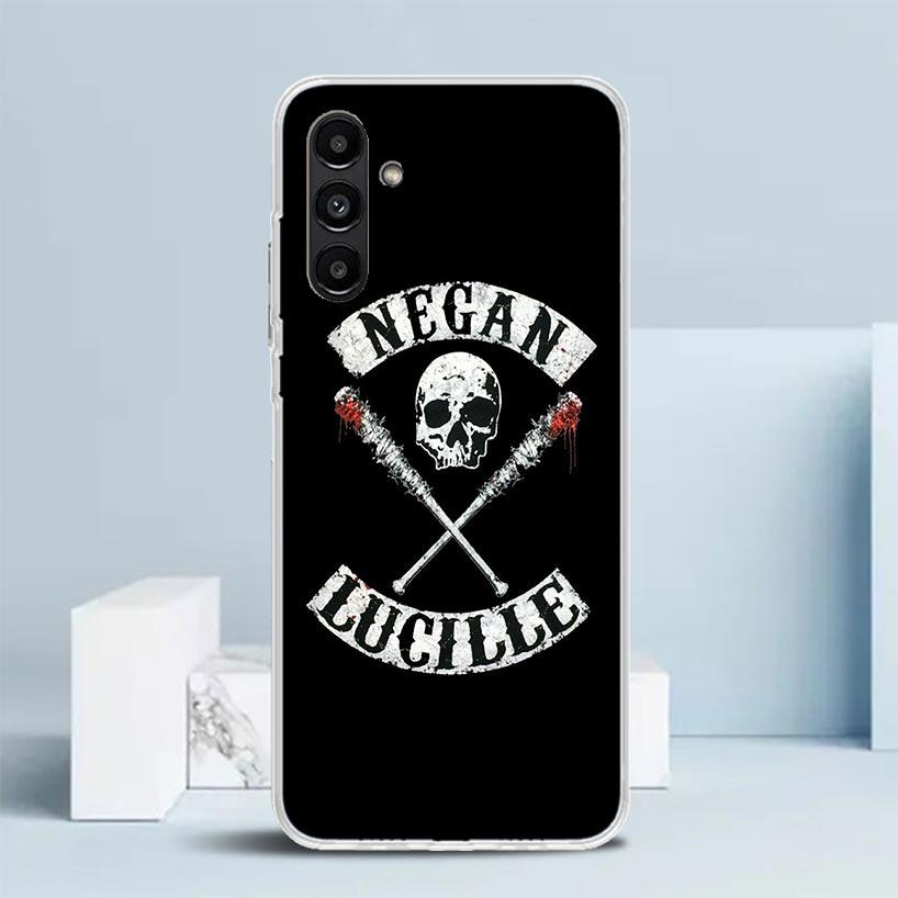 Negan The Walking Dead Phone Case For Samsung Galaxy A17 A37 A57 A16 A15 A14 A13 A56 A55 A54 A53 A36 A35 A34 A33 A26 A25 A24 A23