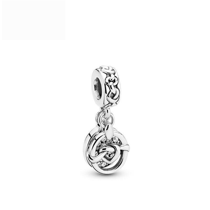 New 925 Silver Angel, Bird, Flower, Cross, Firefly Bead Pendant Beads European Bracelet DIY Accessories Fine Jewelry